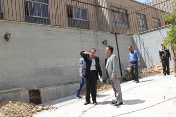 بازدید ریاست دانشگاه از خوابگاه های دانشجویی و کلاس های درس