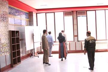 بازدید ریاست دانشگاه از خوابگاه های دانشجویی و کلاس های درس