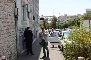 بازدید ریاست دانشگاه از خوابگاه های دانشجویی و کلاس های درس