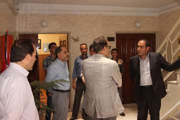 بازدید ریاست دانشگاه از خوابگاه های دانشجویی و کلاس های درس