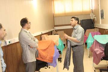 بازدید ریاست دانشگاه از خوابگاه های دانشجویی و کلاس های درس