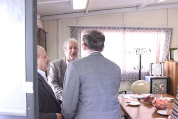 دیدار دکتر عرب، رئیس دانشگاه از همکاران بازنشسته کانون بازنشستگان دانشگاه