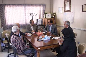 دیدار دکتر عرب، رئیس دانشگاه از همکاران بازنشسته کانون بازنشستگان دانشگاه