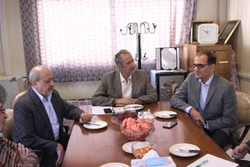 دیدار دکتر عرب، رئیس دانشگاه از همکاران بازنشسته کانون بازنشستگان دانشگاه