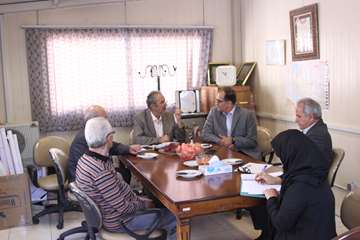 دیدار دکتر عرب، رئیس دانشگاه از همکاران بازنشسته کانون بازنشستگان دانشگاه