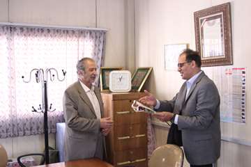 دیدار دکتر عرب، رئیس دانشگاه از همکاران بازنشسته کانون بازنشستگان دانشگاه