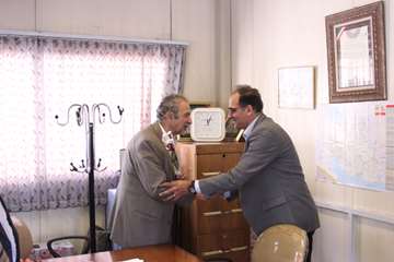 دیدار دکتر عرب، رئیس دانشگاه از همکاران بازنشسته کانون بازنشستگان دانشگاه