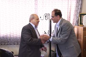 دیدار دکتر عرب، رئیس دانشگاه از همکاران بازنشسته کانون بازنشستگان دانشگاه