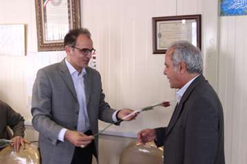 دیدار دکتر عرب، رئیس دانشگاه از همکاران بازنشسته کانون بازنشستگان دانشگاه