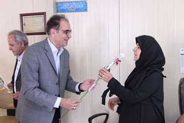 دیدار دکتر عرب، رئیس دانشگاه از همکاران بازنشسته کانون بازنشستگان دانشگاه