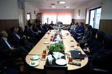 مراسم معرفی معاونان جدید تحقیقات و درمان دانشگاه 