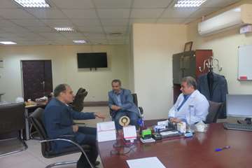 بازدید دکتر عرب از رفیده