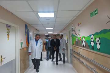 بازدید دکتر عرب از رفیده