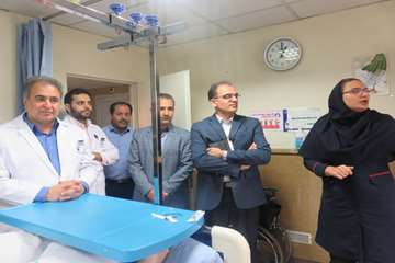 بازدید دکتر عرب از رفیده