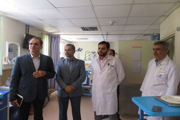 بازدید دکتر عرب از رفیده