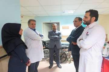 بازدید دکتر عرب از رفیده