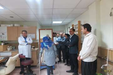 بازدید دکتر عرب از رفیده