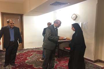 بازدید ریاست و معاونان دانشگاه علوم بهزیستی و توانبخشی از خوابگاههای دانشجویی این دانشگاه