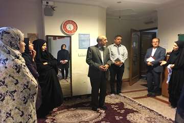بازدید ریاست و معاونان دانشگاه علوم بهزیستی و توانبخشی از خوابگاههای دانشجویی این دانشگاه