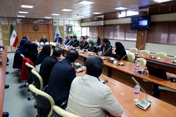 جلسه نقد وبررسی فعالیت های سازمانهای امدادی در زلزله کرمانشاه