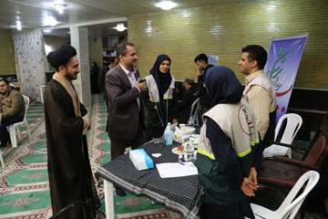 خدمات رایگان بسیج جامعه پزشکی دانشگاه به اهالی منطقه خزانه بخارایی