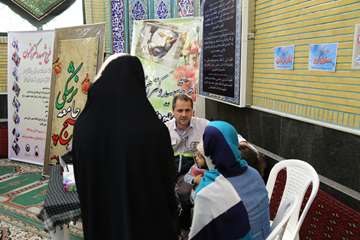 خدمات رایگان بسیج جامعه پزشکی دانشگاه به اهالی منطقه خزانه بخارایی