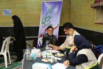 خدمات رایگان بسیج جامعه پزشکی دانشگاه به اهالی منطقه خزانه بخارایی