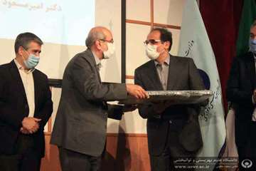 مراسم تکریم ومعارفه سرپرست دانشگاه