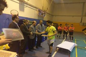 فینال قهرمانی فوتسال دانشجویی دانشگاه