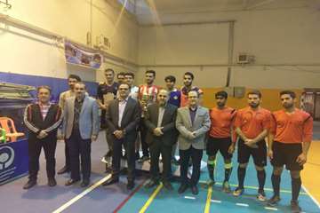 فینال قهرمانی فوتسال دانشجویی دانشگاه