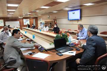 بازدید رئیس دانشگاه از بیمارستان رفیده