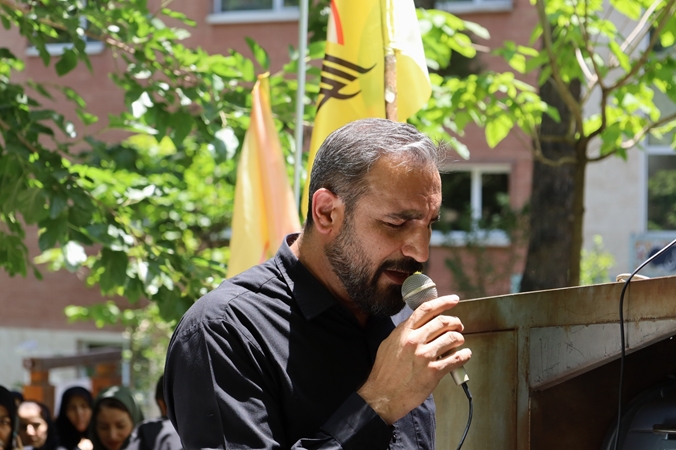 دانشگاهیان دانشگاه علوم توانبخشی و سلامت اجتماعی در سوگ سیدالشهدا (ع) به عزاداری پرداختند