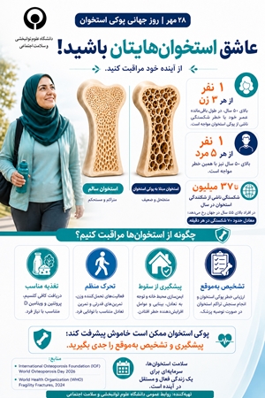 پوکی استخوان؛ بیماری «خاموشی» که با پیشگیری و تغذیه مناسب قابل کنترل است 